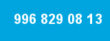 996 829 08 13